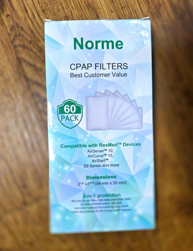 Norme cpap filters pack - norme, 60